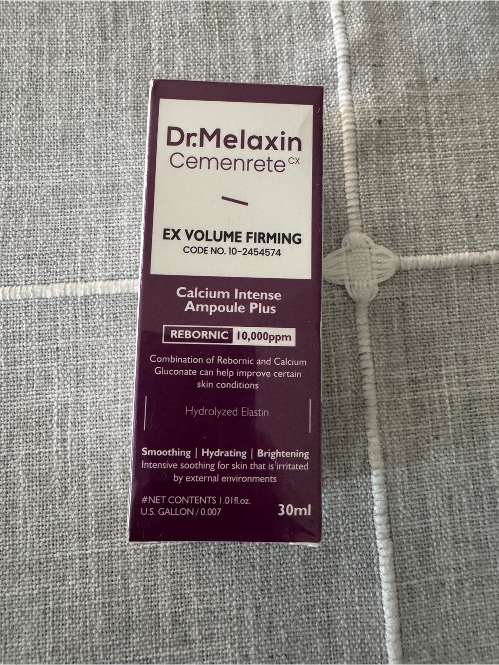 Dr. Melaxin Cemenrete EX Volume Firming Calcium Ampoule Plus - Purple